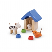 Plan Toys Huisdieren (3j+) Huisderenset voor in een poppenhuis
